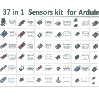 37 in 1 Sensor Modules Starter Kit