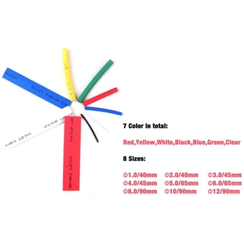 Heat shrink tube set combo 385pcs assorted