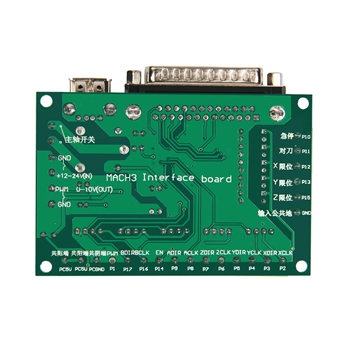 5 Axis MACH3 CNC breakout board interface for stepper motor driver