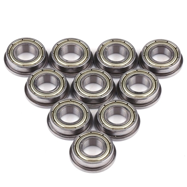 F688ZZ Double Shielded Steel Flanged Bearings [10pcs Pack]