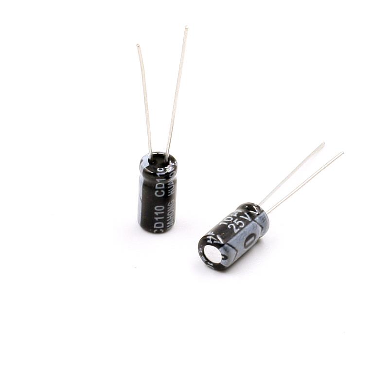 10μF 25V Aluminum Electrolytic Capacitors