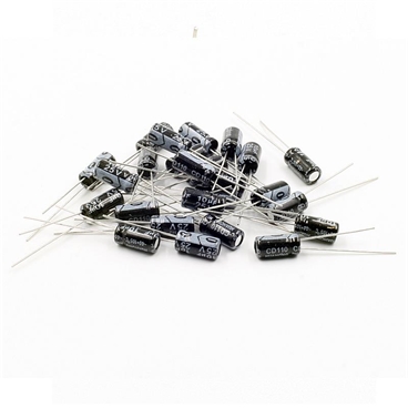 10μF 25V Aluminum Electrolytic Capacitors