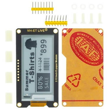 2.13 Inch E-paper SPI Display Module