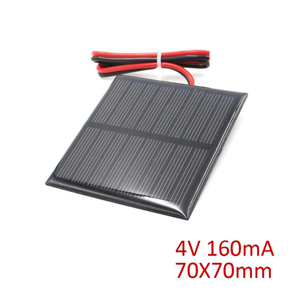 4V 160mA Solar Panel with Cable