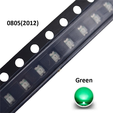 SMD LED 0805 Green Ultra Bright Light Emitting Diode LED Lamp [100pcs Pack]