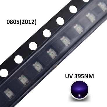 SMD LED 0805 UV Ultra Bright Light Emitting Diode LED Lamp [100pcs Pack]