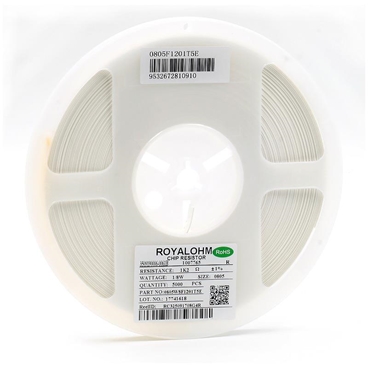 0805 1/8W SMD Chip Resistor 0R-10M