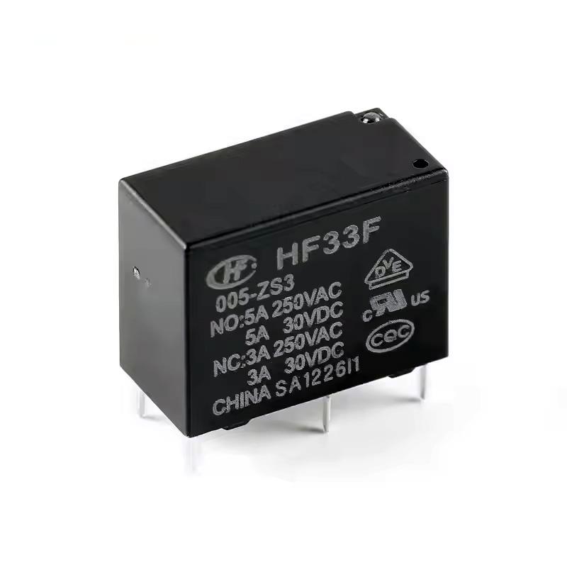 HF33F Series 5pin 5V 5A Relay HF33F-005-ZS3
