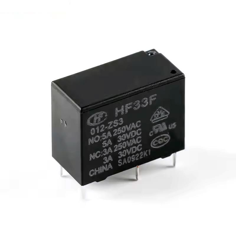 HF33F Series 5pin 12V 5A Relay HF33F-012-ZS3